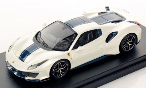 Modellautos Ferrari 488 1/43 Look Smart Pista Spider Hardtop mettalic weiss/blau 2018 Monterrey Car Week Ferrari 488 1/43 Look Smart Pista Spider Hardtop mettalic weiss/blau 2018 Monterrey Car Week modellautos