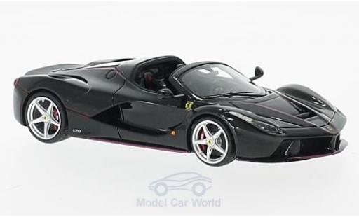 Modellautos Ferrari LaFerrari 1/43 Look Smart La Aperta schwarz Paris Motorshow 2016 Ferrari LaFerrari 1/43 Look Smart La Aperta schwarz Paris Motorshow 2016 modellautos
