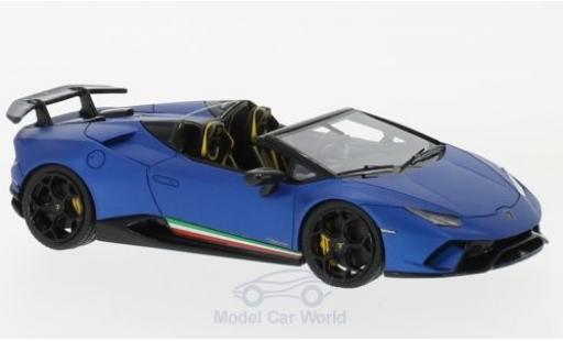 Modellautos Lamborghini Huracan 1/43 Look Smart Performante Spyder matt-blau Lamborghini Huracan 1/43 Look Smart Performante Spyder matt-blau modellautos