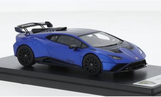 Lamborghini Huracan 1/43 Look Smart STO matt-blau 2022 1:43 modellautos