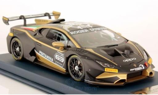 Modellautos Lamborghini Huracan 1/18 Look Smart Super Trofeo Evo matt-schwarz No.63 2018 Lamborghini Huracan 1/18 Look Smart Super Trofeo Evo matt-schwarz No.63 2018 modellautos