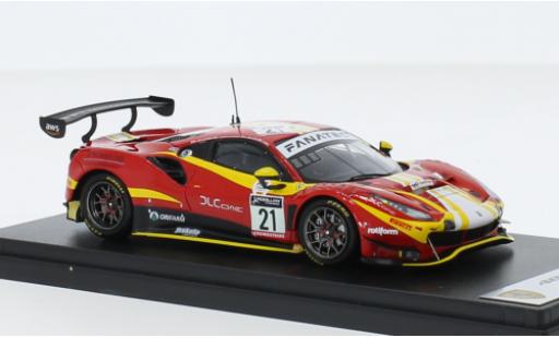 Ferrari 488 1/43 Look Smart GT3 EVO No.21 AF Corse 24h Spa 2022 modellautos