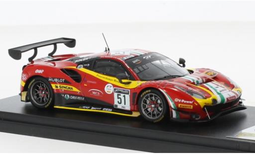 Ferrari 488 1/43 Look Smart GT3 EVO No.51 AF Corse 24h Spa 2020 modellautos