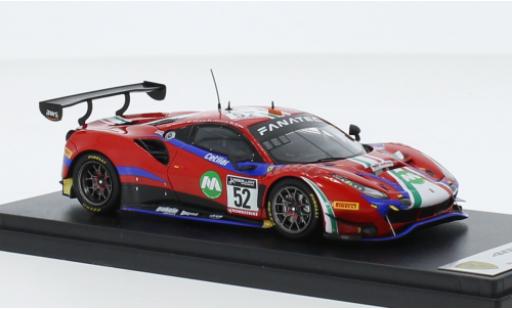 Ferrari 488 1/43 Look Smart GT3 EVO No.52 AF Corse 24h Spa 2022 modellautos