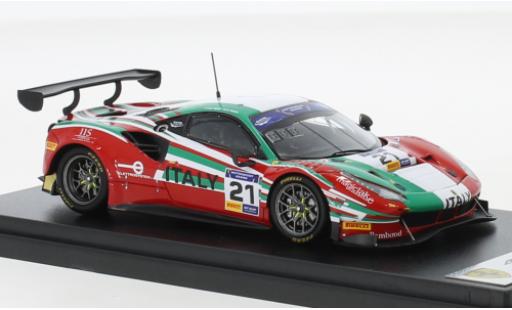 Ferrari 488 1/43 Look Smart GT3 No.21 Team Italy FIA Motorsport Games GT Cup Vallelunga 2019 modellautos