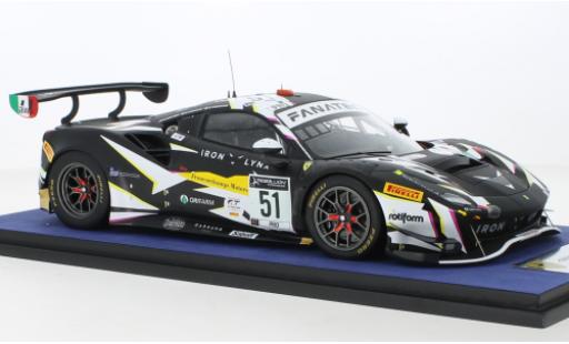 Ferrari 488 1/18 Look Smart GT3 No.51 Iron Lynx 24h Spa 2021 modellautos