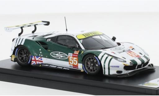 Modellautos Ferrari 488 1/43 Look Smart GTE EVO No.55 Spirit of Race 24h Le Mans 2021 Ferrari 488 1/43 Look Smart GTE EVO No.55 Spirit of Race 24h Le Mans 2021 modellautos