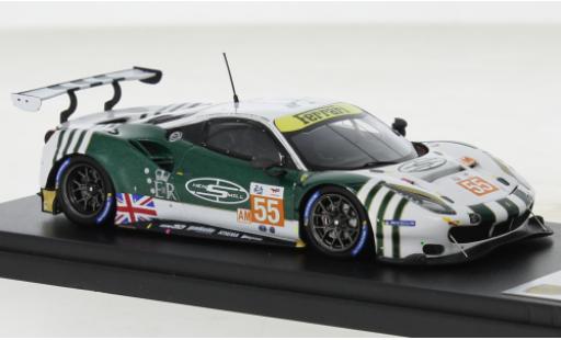 Modellautos Ferrari 488 1/43 Look Smart GTE EVO No.55 Spirit of Race 24h Le Mans 2022 Ferrari 488 1/43 Look Smart GTE EVO No.55 Spirit of Race 24h Le Mans 2022 modellautos