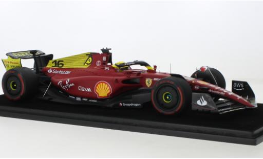 Ferrari F1 1/18 Look Smart -75 No.16 Scuderia formule 1 GP Italie 2022 modellautos