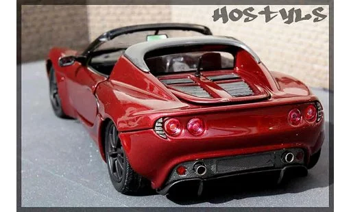 Lotus Elise 111S 1/18 Welly red / carbon modellautos
