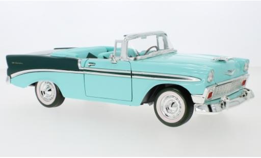 Modellautos Chevrolet Bel Air 1/18 Lucky Die Cast Cabrio türkis/grün 1956 Chevrolet Bel Air 1/18 Lucky Die Cast Cabrio türkis/grün 1956 modellautos