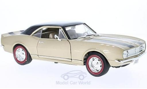 Chevrolet Camaro Z28 1/18 Lucky Die Cast Z28 gold/schwarz 1967 modellautos