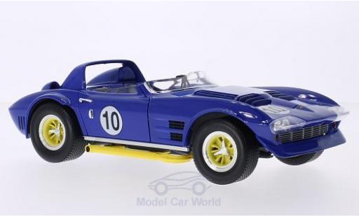 Modellautos Chevrolet Corvette 1/18 Lucky Die Cast Grand Sport Roadster blau No.10 1964 Chevrolet Corvette 1/18 Lucky Die Cast Grand Sport Roadster blau No.10 1964 modellautos