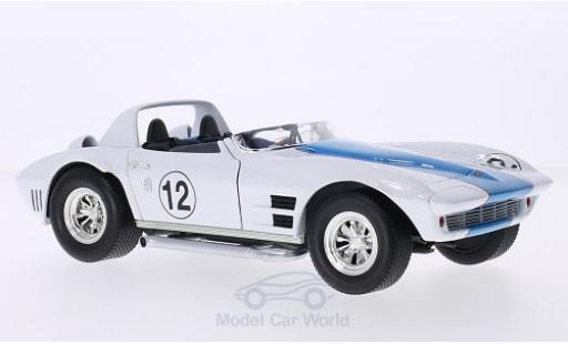 Modellautos Chevrolet Corvette 1/18 Lucky Die Cast Grand Sport Roadster No.12 1964 Chevrolet Corvette 1/18 Lucky Die Cast Grand Sport Roadster No.12 1964 modellautos
