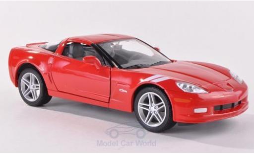 Modellautos Chevrolet Corvette C6 1/24 Lucky Die Cast Z06 (C6) rot 2007 Chevrolet Corvette C6 1/24 Lucky Die Cast Z06 (C6) rot 2007 modellautos