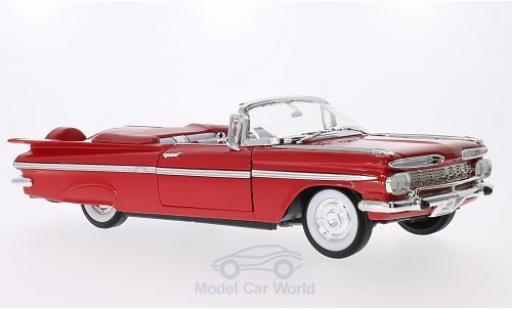 Chevrolet Impala 1/18 Lucky Die Cast rot 1959 modellautos
