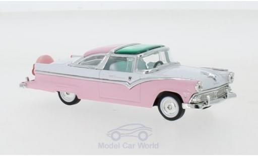Modellautos Ford Crown 1/18 Lucky Die Cast Victoria rosa/weiss 1955 Ford Crown 1/18 Lucky Die Cast Victoria rosa/weiss 1955 modellautos