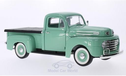 Ford F-1 1/18 Lucky Die Cast Pick Up With Flatbed Cover grün 1948 modellautos