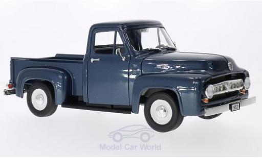 Ford F-1 1/18 Lucky Die Cast 00 Pick Up mettalic blau 1953 modellautos