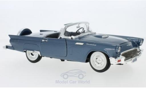 Modellautos Ford Thunderbird 1957 1/18 Lucky Die Cast mettalic blau 1957 Hardtop liegt bei Ford Thunderbird 1957 1/18 Lucky Die Cast mettalic blau 1957 Hardtop liegt bei modellautos