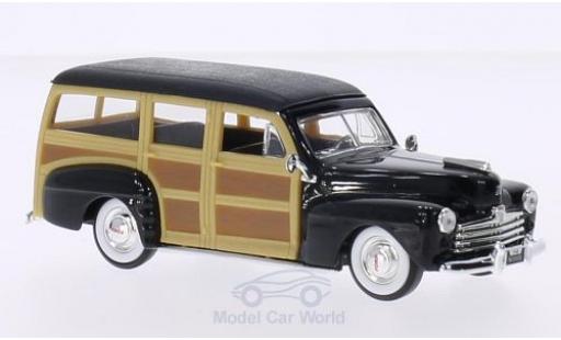 Modellautos Ford Woody 1/43 Lucky Die Cast schwarz/Holzoptik 1948 ohne Vitrine Ford Woody 1/43 Lucky Die Cast schwarz/Holzoptik 1948 ohne Vitrine modellautos