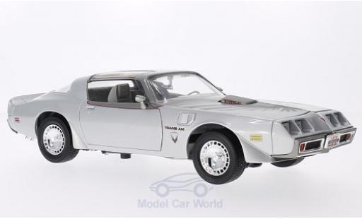 Modellautos Pontiac Firebird 1979 1/18 Lucky Die Cast Trans Am silber/Dekor 1979 Pontiac Firebird 1979 1/18 Lucky Die Cast Trans Am silber/Dekor 1979 modellautos