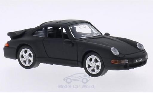 Modellautos Porsche 993 Turbo 1/43 Lucky Die Cast 911 () Turbo matt-schwarz 1996 ohne Vitrine Porsche 993 Turbo 1/43 Lucky Die Cast 911 () Turbo matt-schwarz 1996 ohne Vitrine modellautos