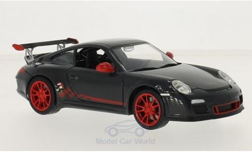 Modellautos Porsche 997 GT3 RS 1/24 Lucky Die Cast 911 (II) GT3 RS grau/rot Porsche 997 GT3 RS 1/24 Lucky Die Cast 911 (II) GT3 RS grau/rot modellautos