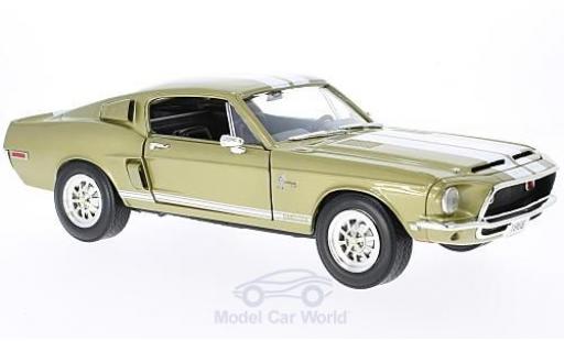 Modellautos Shelby GT 1/18 Lucky Die Cast -500KR gold/weiss Shelby GT 1/18 Lucky Die Cast -500KR gold/weiss modellautos