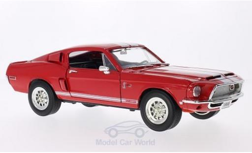 Modellautos Shelby GT 1/18 Lucky Die Cast -500KR rot 1968 mit weissen Streifen Shelby GT 1/18 Lucky Die Cast -500KR rot 1968 mit weissen Streifen modellautos