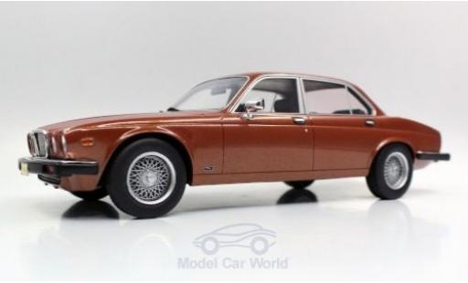 Jaguar XJ 1/18 Lucky Step Models 6 bronze 1982 modellautos