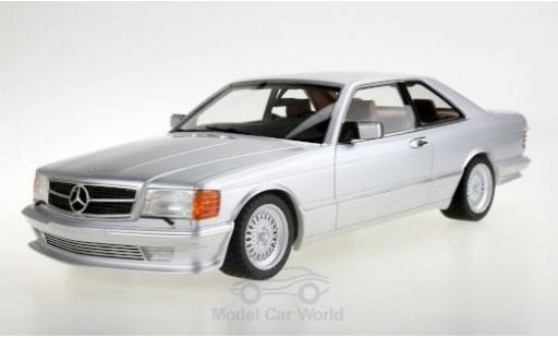 Modellautos Mercedes 560 1/18 Lucky Step Models SEC (C126) Lorinser silber 1987 Mercedes 560 1/18 Lucky Step Models SEC (C126) Lorinser silber 1987 modellautos