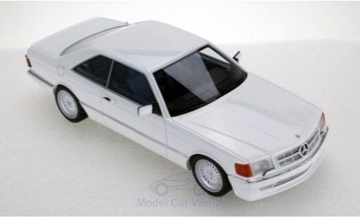 Modellautos Mercedes 560 1/18 Lucky Step Models SEC (C126) Lorinser weiss 1987 Mercedes 560 1/18 Lucky Step Models SEC (C126) Lorinser weiss 1987 modellautos