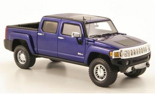 Modellautos Hummer H3 1/43 Luxury Collectibles T mettalic blau 2008 Hummer H3 1/43 Luxury Collectibles T mettalic blau 2008 modellautos