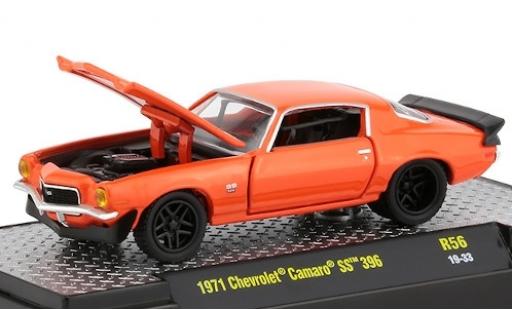 Chevrolet Camaro 1/64 M2 Machines SS 396 orange 1971 modellautos