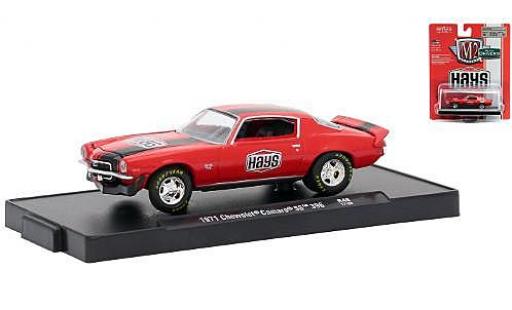Chevrolet Camaro 1/64 M2 Machines SS 396 rot/schwarz Hays 1971 modellautos