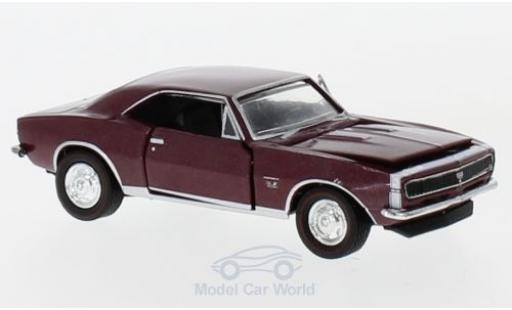 Chevrolet Camaro RS 1/64 M2 Machines SS/RS 396 mettalic rot 1967 modellautos