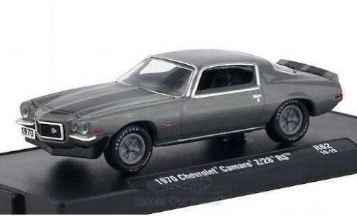 Modellautos Chevrolet Camaro 1/64 M2 Machines Z/28 RS mettalic grau/schwarz 1970 Chevrolet Camaro 1/64 M2 Machines Z/28 RS mettalic grau/schwarz 1970 modellautos
