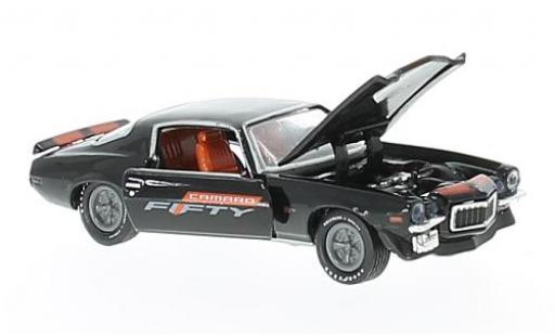 Chevrolet Camaro 1/64 M2 Machines Z/28 RS schwarz/orange 1970 Fifty Years modellautos