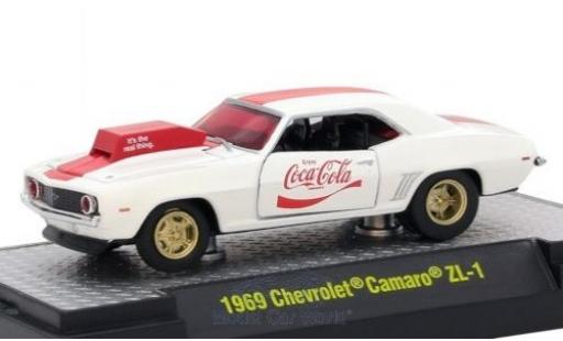 Modellautos Chevrolet Camaro ZL1 1/64 M2 Machines ZL1 weiss/rot Coca Cola 1969 Chevrolet Camaro ZL1 1/64 M2 Machines ZL1 weiss/rot Coca Cola 1969 modellautos