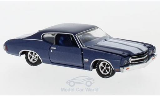 Modellautos Chevrolet Chevelle 1970 1/64 M2 Machines Malibu SS 454 mettalic blau/weiss 1970 Chevrolet Chevelle 1970 1/64 M2 Machines Malibu SS 454 mettalic blau/weiss 1970 modellautos