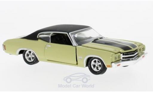 Modellautos Chevrolet Chevelle 1970 1/64 M2 Machines SS 454 mettalic grün/schwarz 1970 Chevrolet Chevelle 1970 1/64 M2 Machines SS 454 mettalic grün/schwarz 1970 modellautos