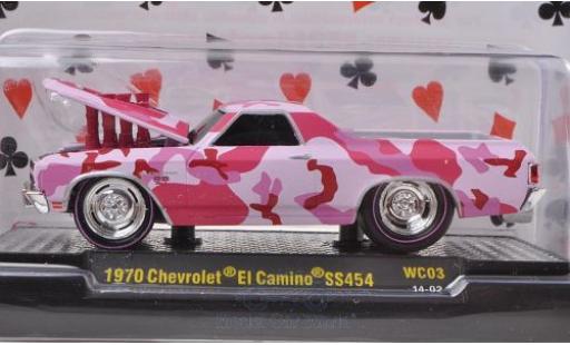 Modellautos Chevrolet El Camino 1/64 M2 Machines Tuning rot 1970 Motorhaube mit Funktion Ground Pounders Wild Cards Chevrolet El Camino 1/64 M2 Machines Tuning rot 1970 Motorhaube mit Funktion Ground Pounders Wild Cards modellautos