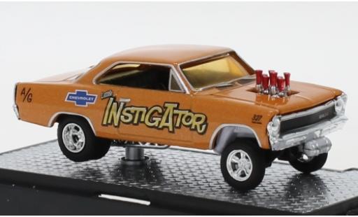 Chevrolet Nova 1/64 M2 Machines Gasser Instigator 1967 modellautos