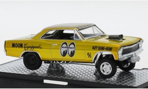 Chevrolet Nova 1/64 M2 Machines Gasser Tuning Mooneyes - Moon Equipped 1967 modellautos