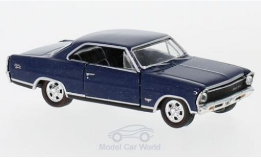 Chevrolet Nova 1/64 M2 Machines SS blau 1967 modellautos
