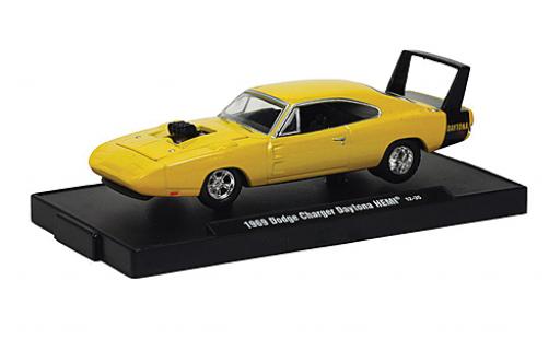 Modellautos Dodge Charger 1/64 M2 Machines Daytona HEMI gelb 1969 voiture Drivers Dodge Charger 1/64 M2 Machines Daytona HEMI gelb 1969 voiture Drivers modellautos