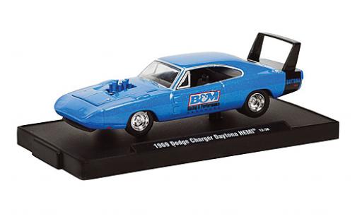 Modellautos Dodge Charger 1/64 M2 Machines Daytona HEMI mettalic blau B & M 1969 voiture Drivers Dodge Charger 1/64 M2 Machines Daytona HEMI mettalic blau B & M 1969 voiture Drivers modellautos