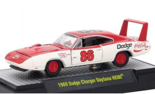 Modellautos Dodge Charger Daytona 1/64 M2 Machines Daytona HEMI weiss/rot Coca Cola 1969 Dodge Charger Daytona 1/64 M2 Machines Daytona HEMI weiss/rot Coca Cola 1969 modellautos