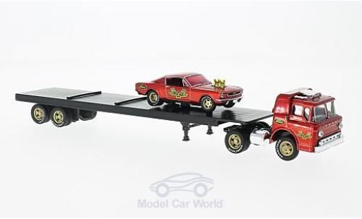 Modellautos Ford C600 1/64 M2 Machines C-600 mettalic rot 1966 +1966 Mustang Fastback 2+2 Ford C600 1/64 M2 Machines C-600 mettalic rot 1966 +1966 Mustang Fastback 2+2 modellautos